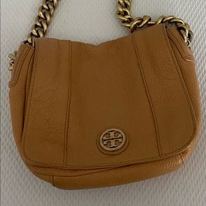 Tory Burch McClane Mini Messenger Bag Pebbled Leather